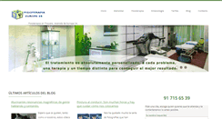 Desktop Screenshot of fisioterapiaenpozuelo.com